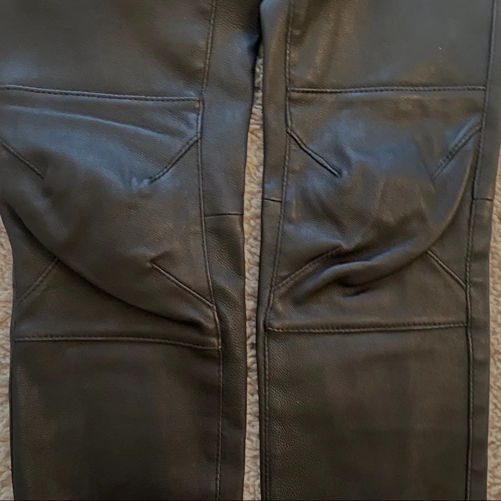 Current Elliot Leather Biker Pant - Picture 13 of 16